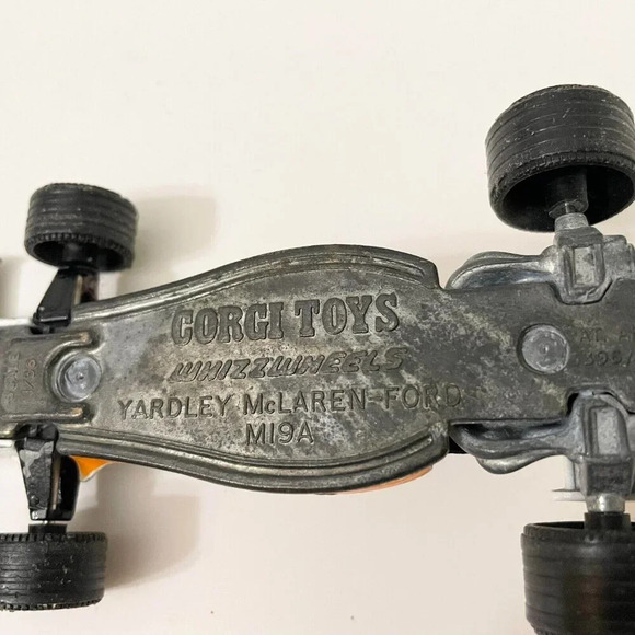 Vtg Corgi Toys  Whizzwheels Yardley McLaren Ford F1 Grand Prix - Picture 11 of 16